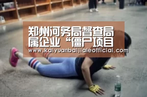 郑州河务局督查局属企业“僵尸项目”清理工作:开元直播(图2) 开元APP